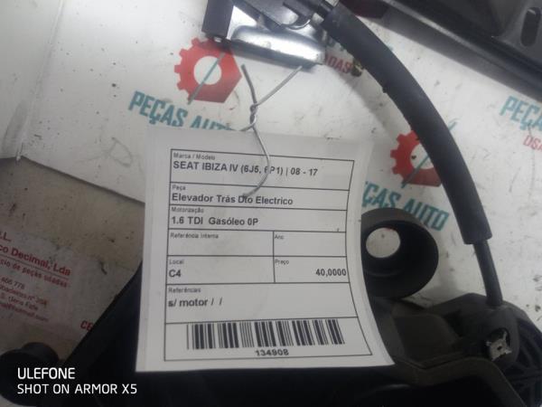 Elevador Trás Dto Electrico SEAT IBIZA IV (6J5, 6P1) | 08 - 17 Imagem-1