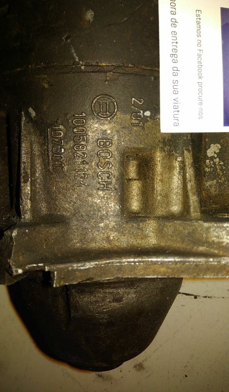 Motor de Arranque FORD Courier (95-99) Imagem-1