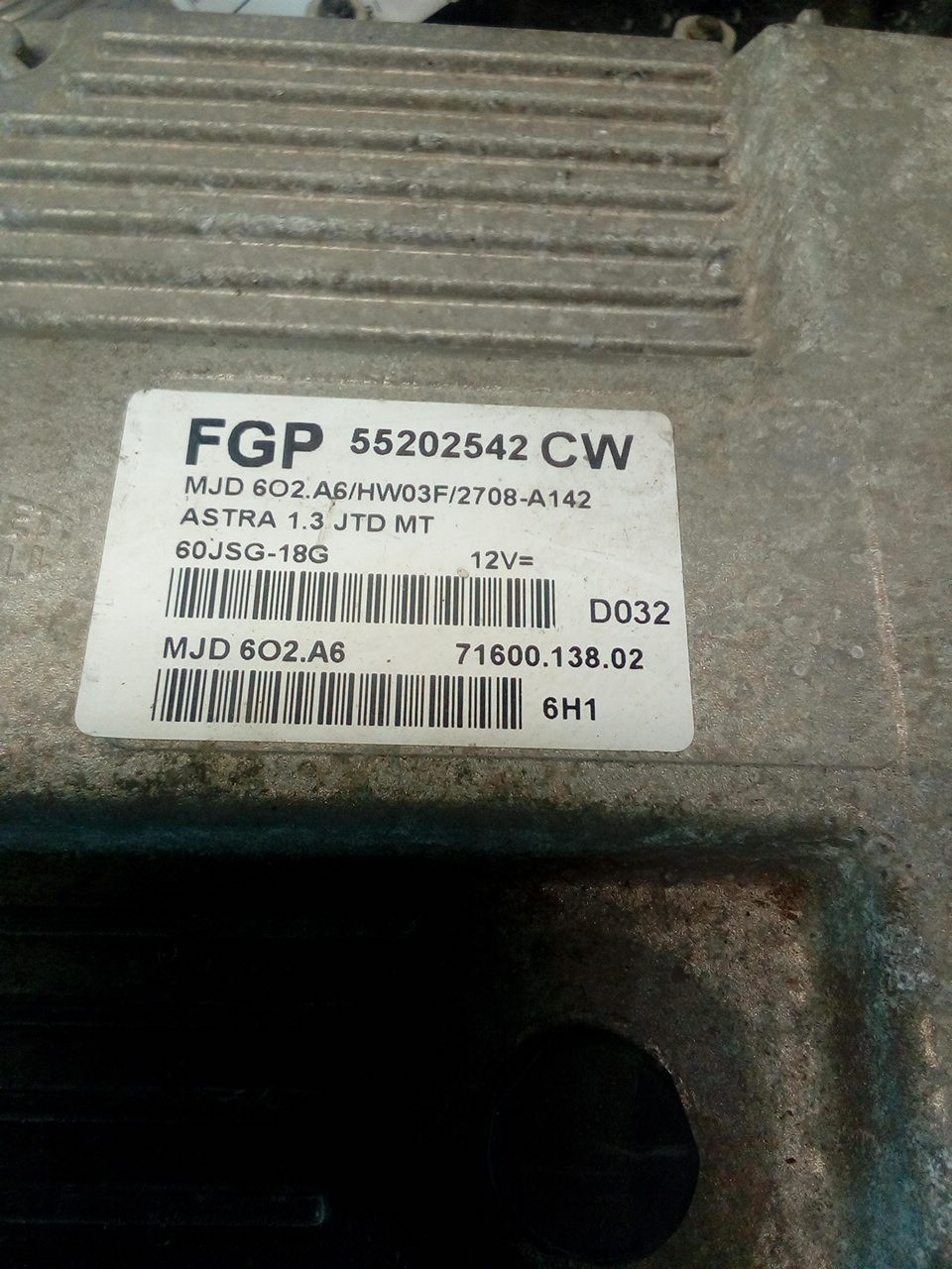 Engine Module OPEL ASTRA H (A04) | 04 - 14 Imagem-2