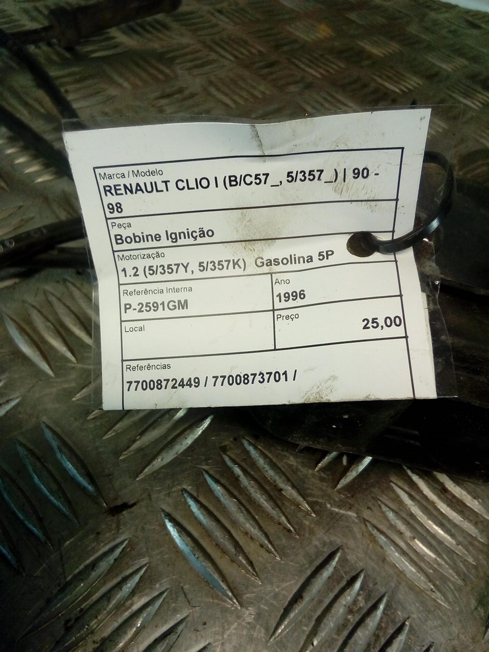 Bobine Ignição RENAULT CLIO I (B/C57_, 5/357_) | 90 - 98 Imagem-3