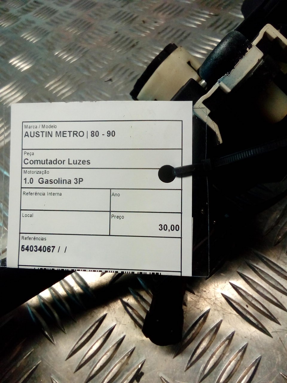 Comutador Luzes AUSTIN METRO | 80 - 90 Imagem-3