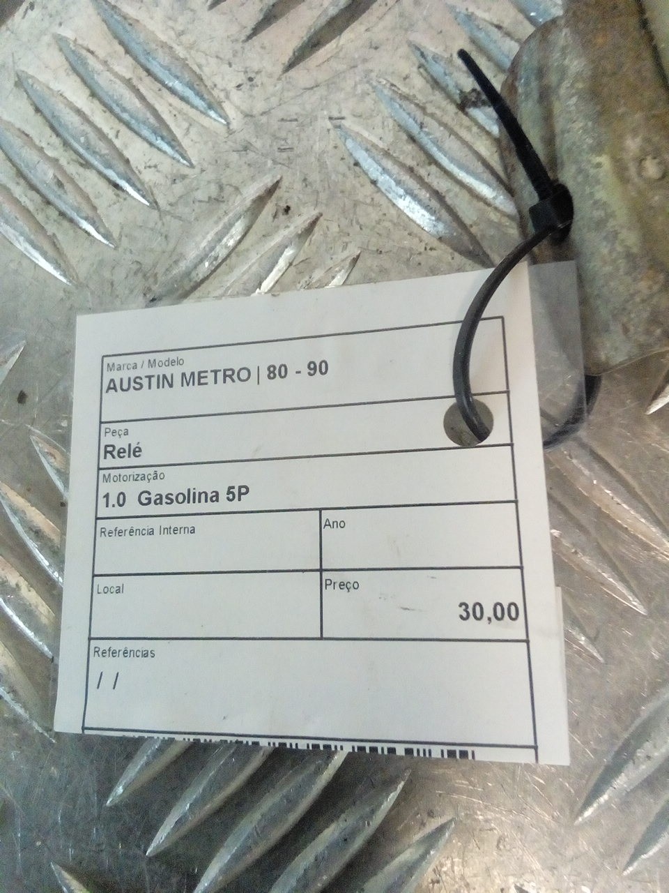 Relé AUSTIN METRO | 80 - 90 Imagem-2