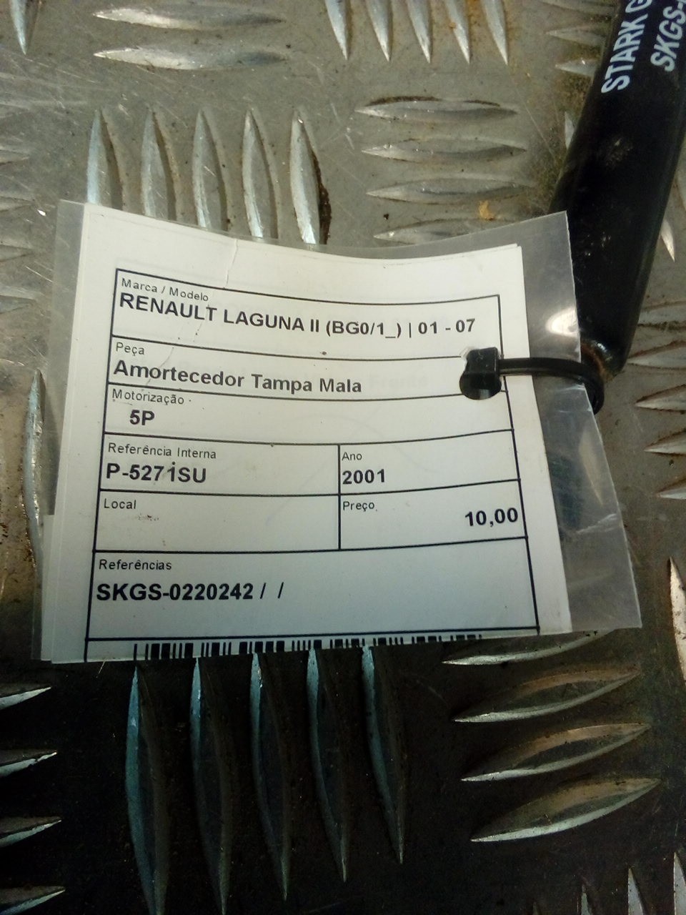Pistoni Ammortizzatore portellone RENAULT LAGUNA II (BG0/1_) | 01 - 07 Imagem-2