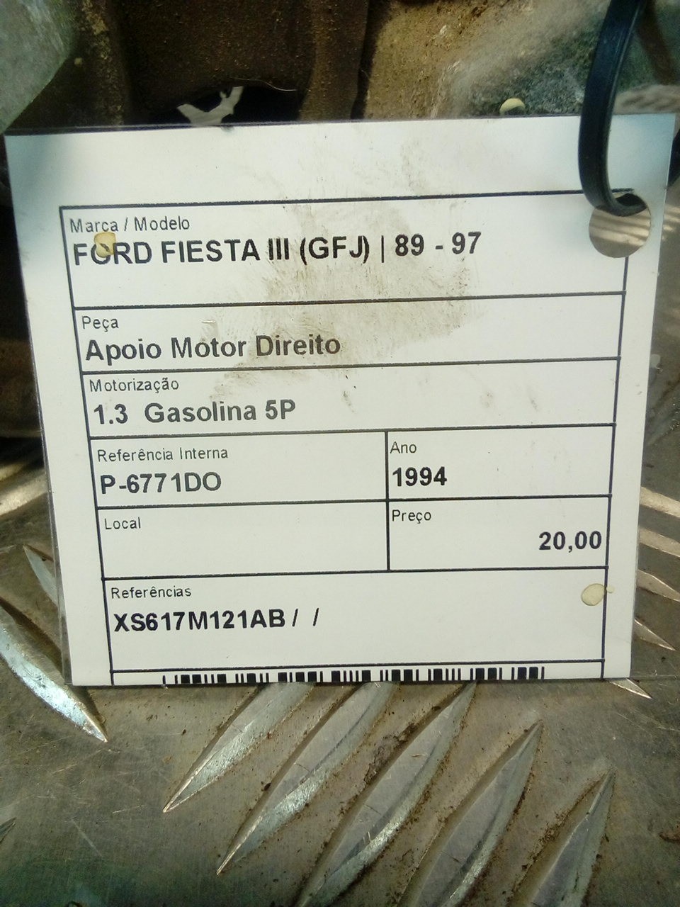 Soporte Motor Derecho FORD FIESTA III (GFJ) | 89 - 97 Imagem-2