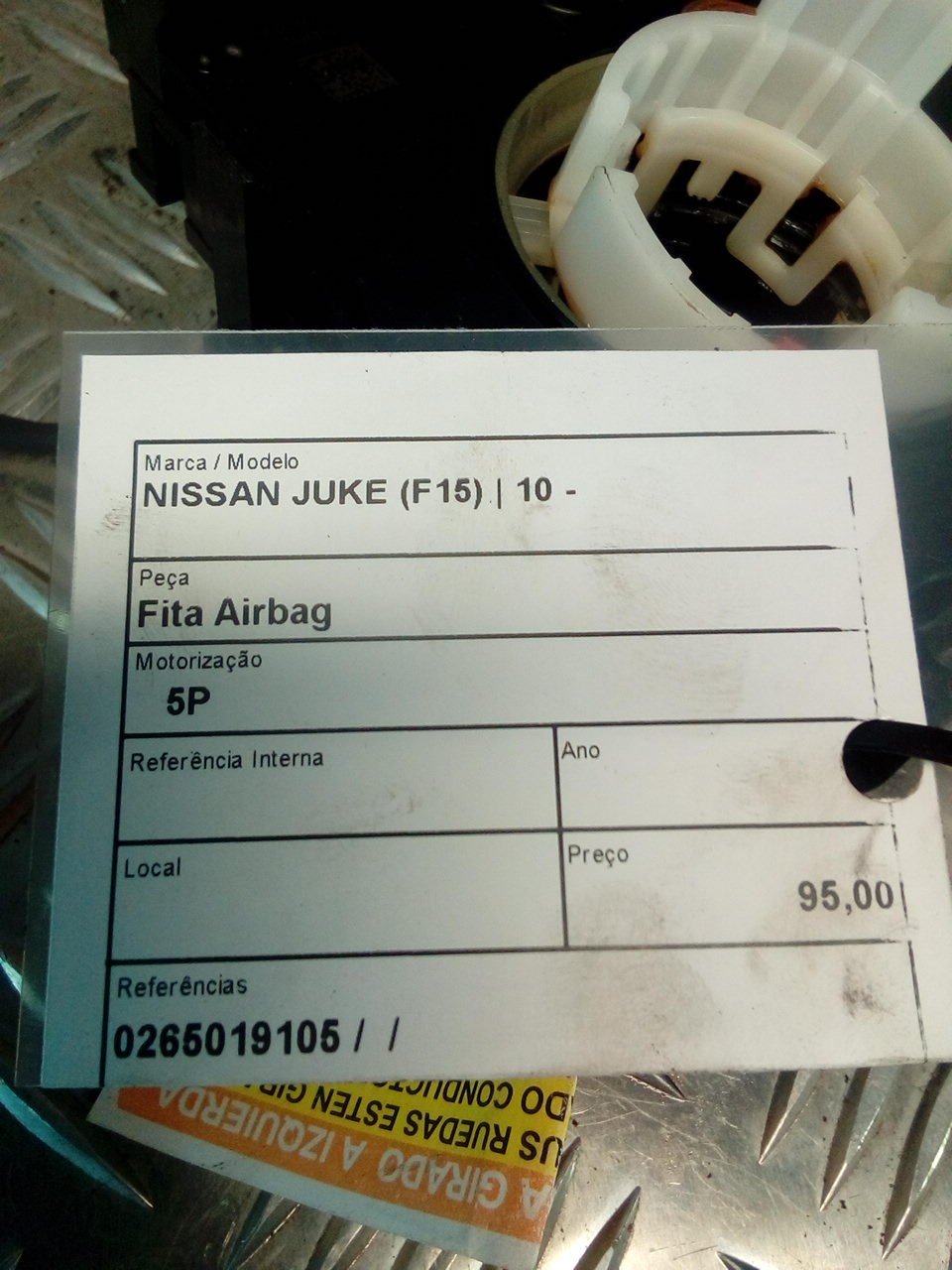 Fita Airbag NISSAN JUKE (F15) | 10 -  Imagem-2