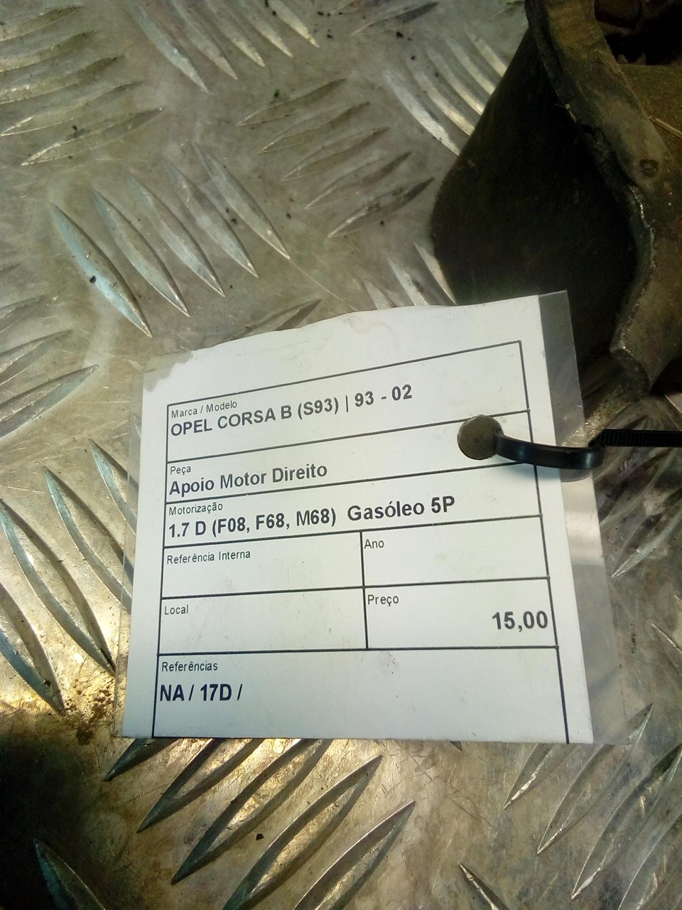 Support Moteur Droit OPEL CORSA B (S93) | 93 - 02 Imagem-4