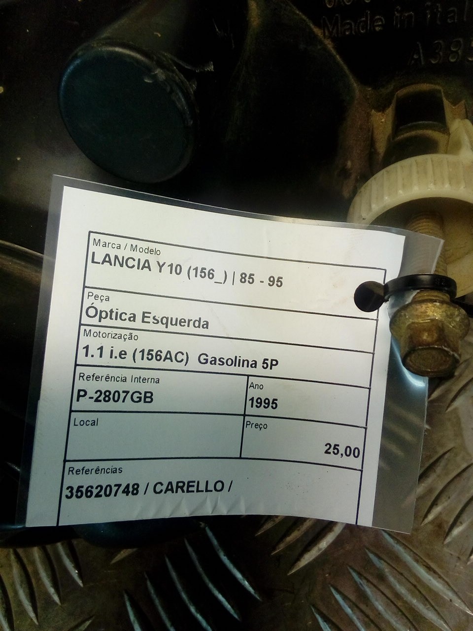 Left Headlight LANCIA Y10 (156_) | 85 - 95 Imagem-4