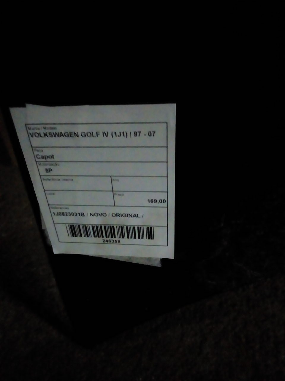 Capot VOLKSWAGEN GOLF IV (1J1) | 97 - 07 Imagem-2