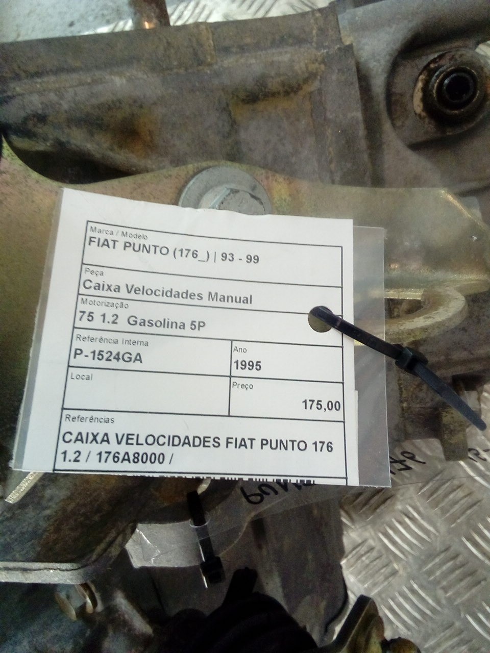 Caja de Cambios FIAT PUNTO (176_) | 93 - 99 Imagem-4
