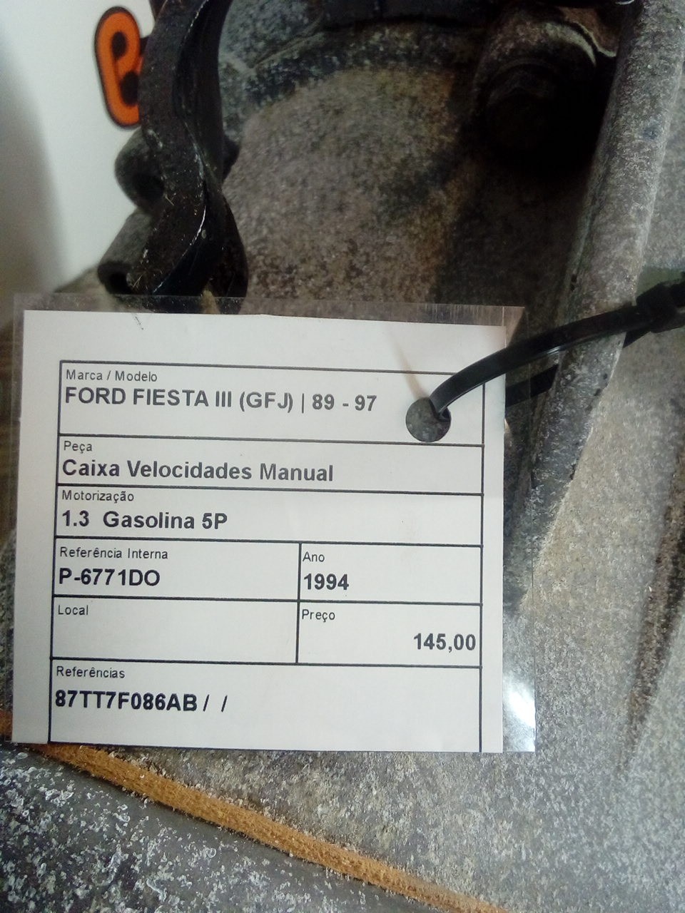 Caja de Cambios FORD FIESTA III (GFJ) | 89 - 97 Imagem-4