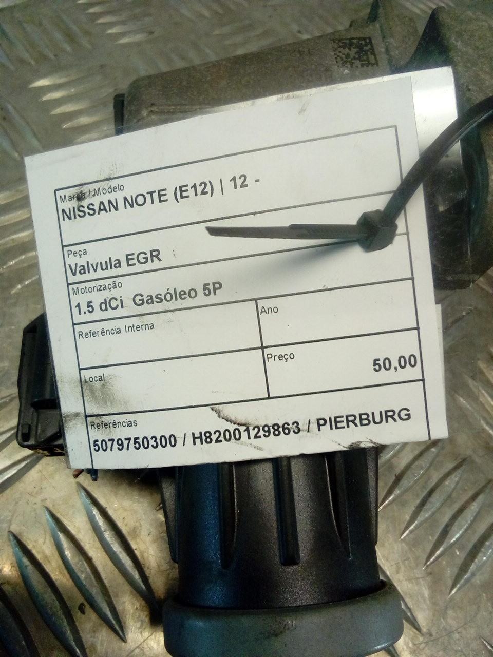 Valvula EGR NISSAN NOTE (E12) | 12 -  Imagem-3