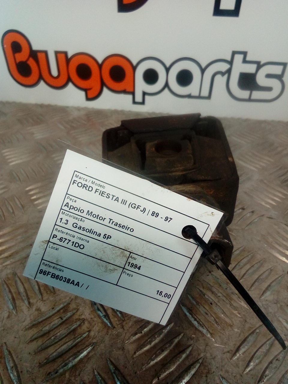 Soporte Motor Trasero FORD FIESTA III (GFJ) | 89 - 97 Imagem-2