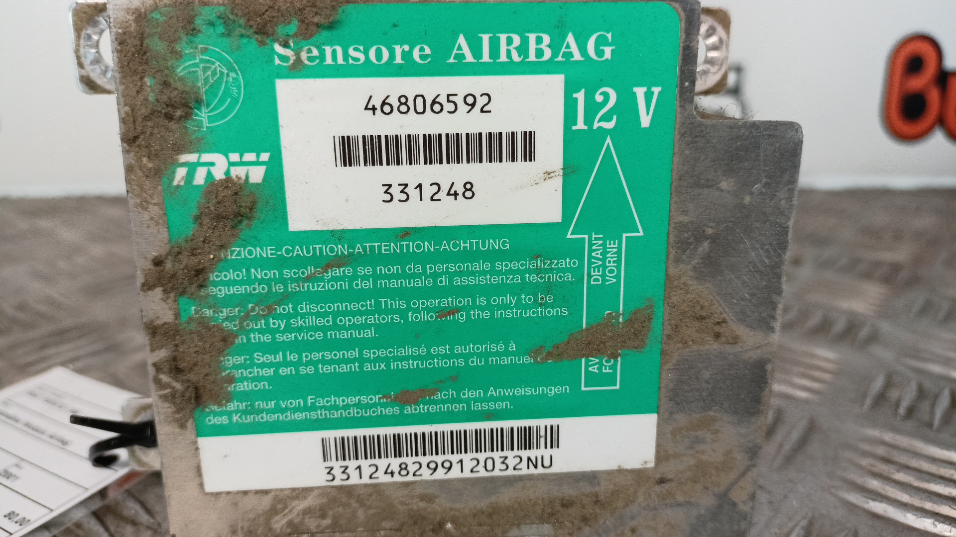 Airbag Module para FIAT PUNTO Original Used Auto Parts With Warranty