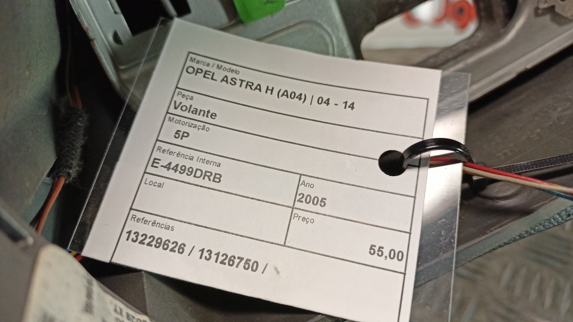 Volante OPEL ASTRA H (A04) | 04 - 14 Imagem-4