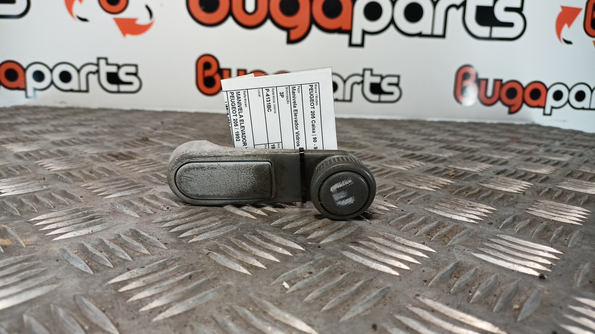 Manivela Elevador Vidros PEUGEOT 205 Caixa | 90 - 97