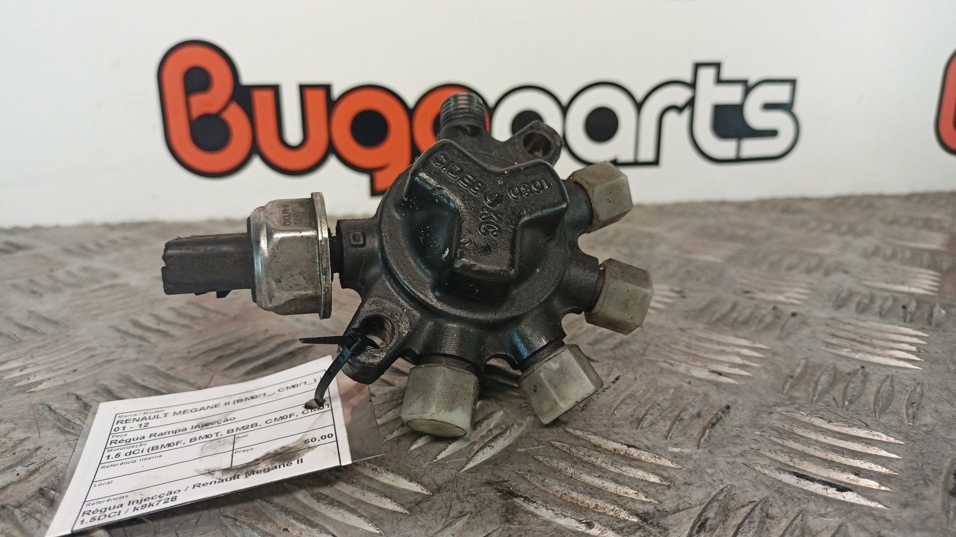 Régua Rampa Injecção RENAULT MEGANE II (BM0/1_, CM0/1_) | 01 - 12