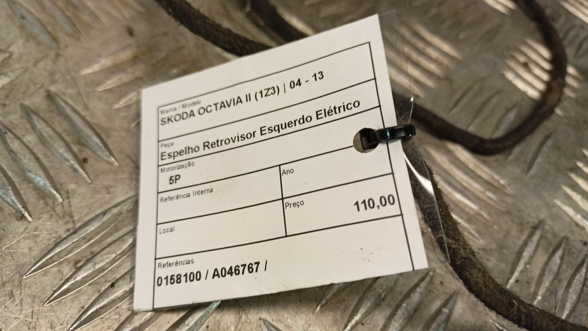 Espelho Retrovisor Esquerdo Elétrico for SKODA OCTAVIA II (1Z3) | 04 ...