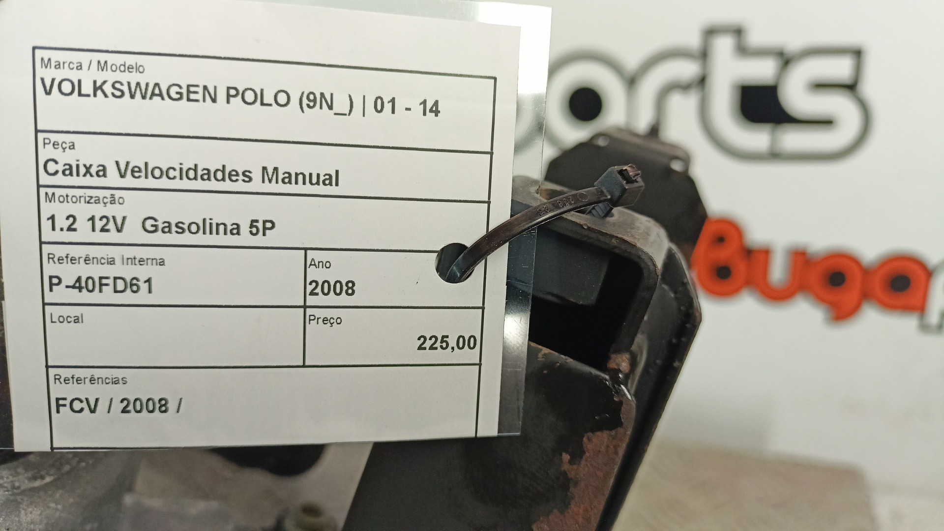 Boîte de Vitesse Manuelle VOLKSWAGEN POLO (9N_) | 01 - 14 Imagem-4