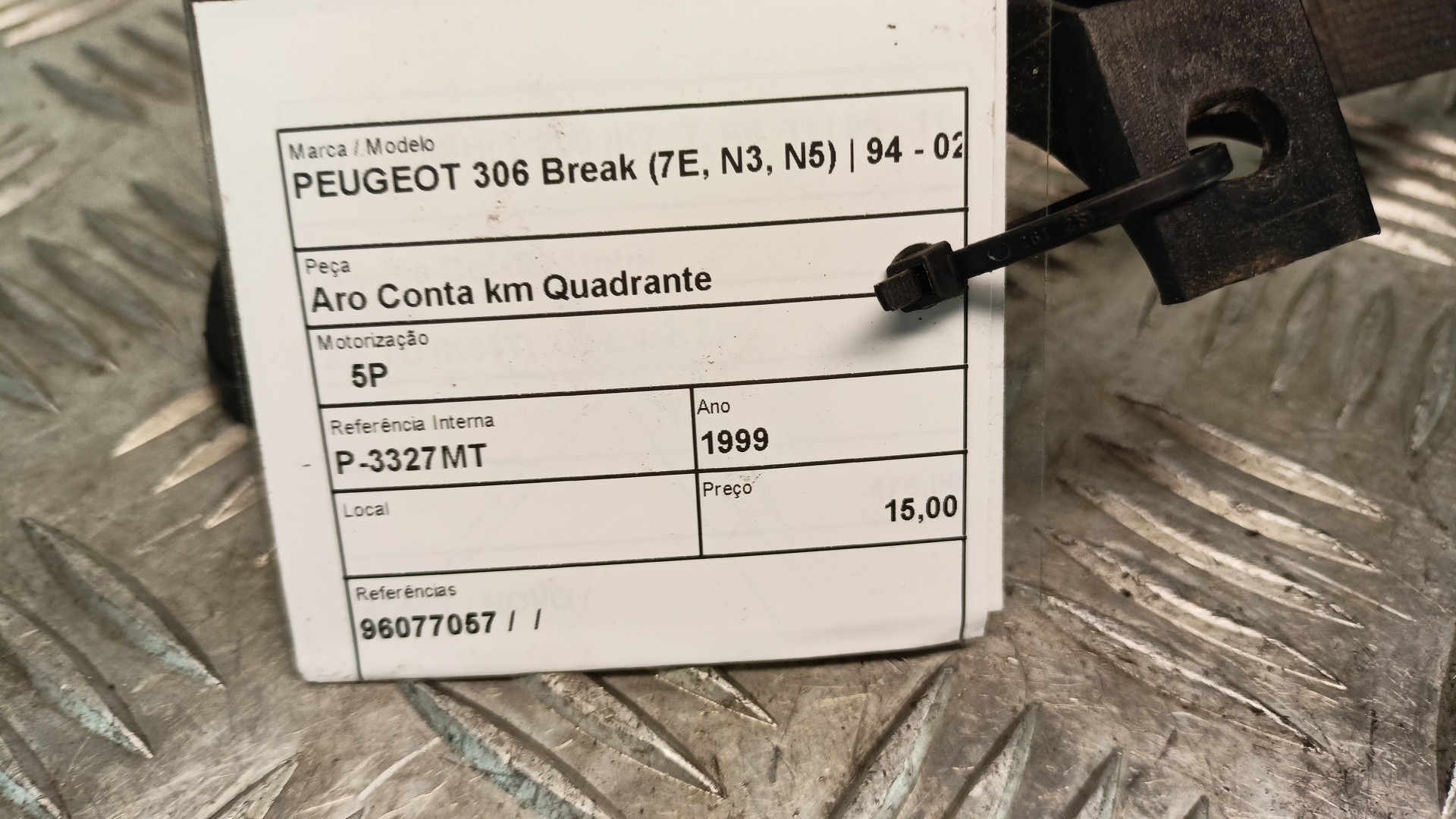 Abdeckung Tachoblende Verkleidung PEUGEOT 306 Break (7E, N3, N5) | 94 - 02 Imagem-2