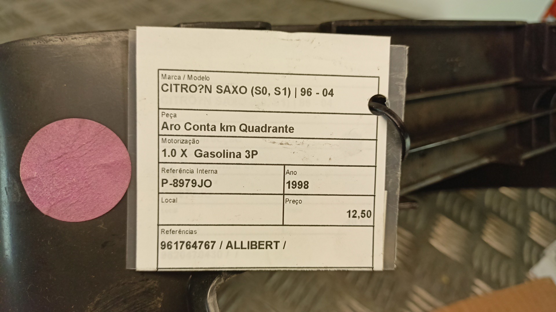 Abdeckung Tachoblende Verkleidung CITROEN SAXO (S0, S1) | 96 - 04 Imagem-4