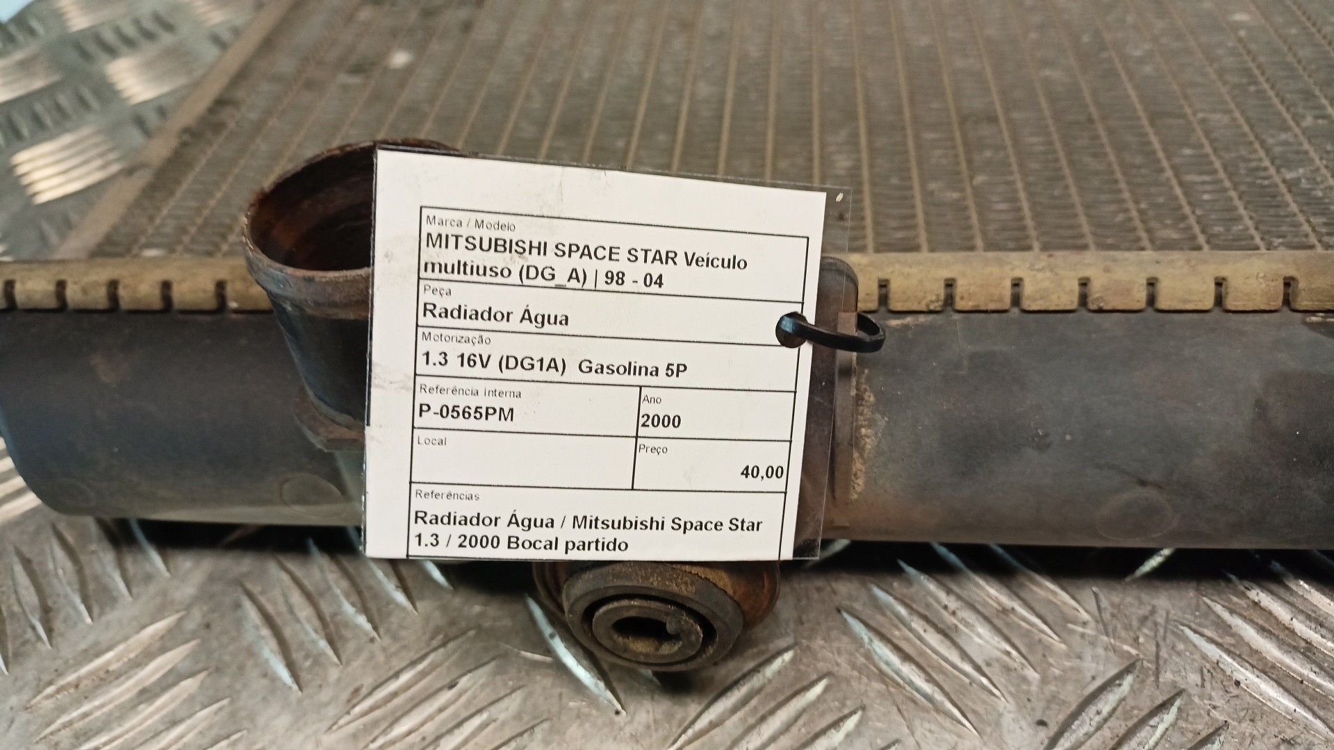 Water Radiator MITSUBISHI SPACE STAR Veículo multiuso (DG_A) | 98 - 04 Imagem-4