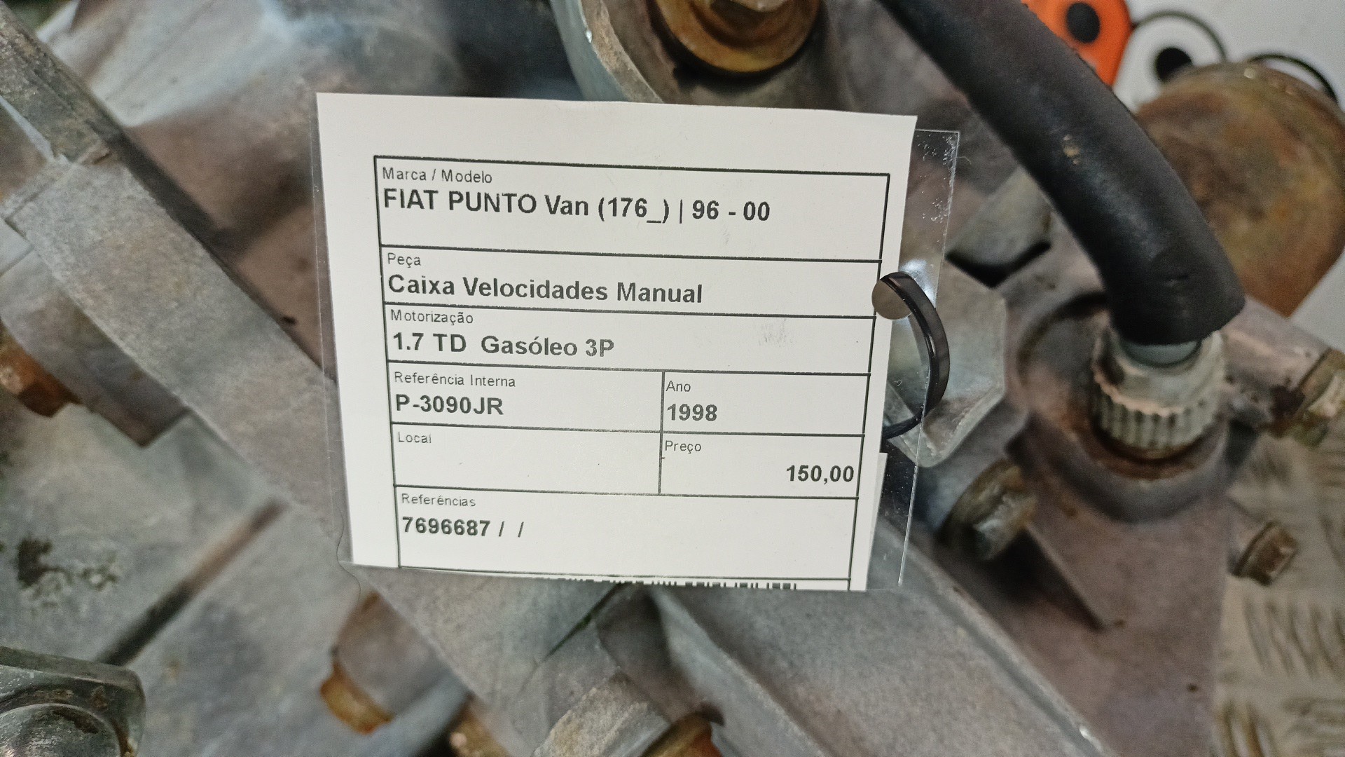 Caja de Cambios FIAT PUNTO Van (176_) | 96 - 00 Imagem-4