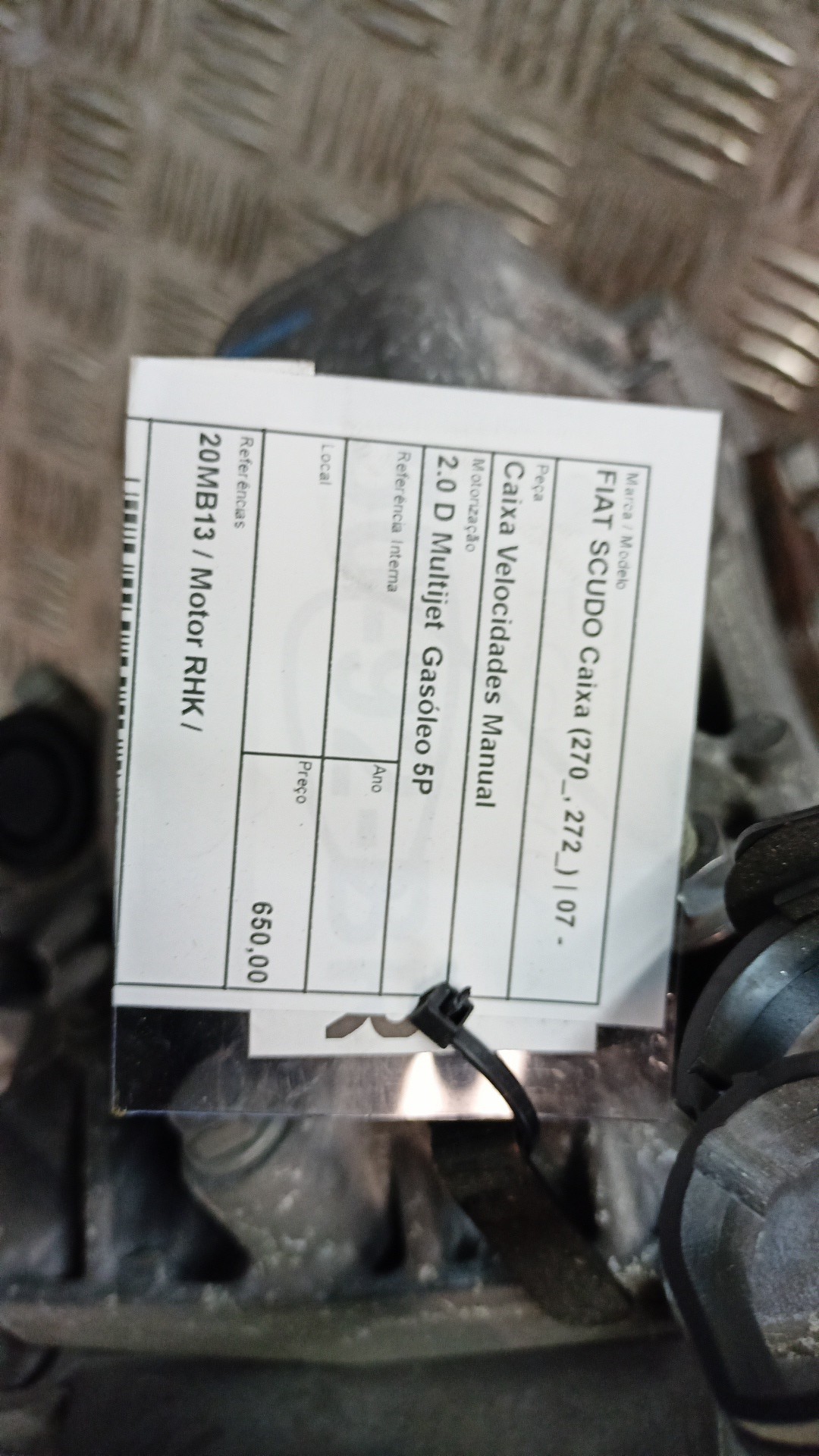 Caja de Cambios FIAT SCUDO Caixa (270_, 272_) | 07 -  Imagem-4