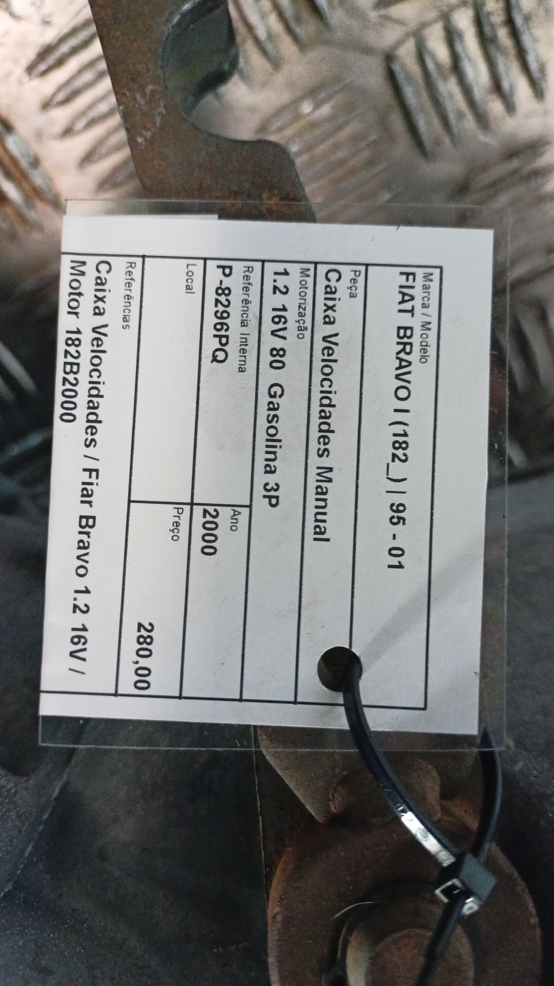 Caja de Cambios FIAT BRAVO I (182_) | 95 - 01 Imagem-4