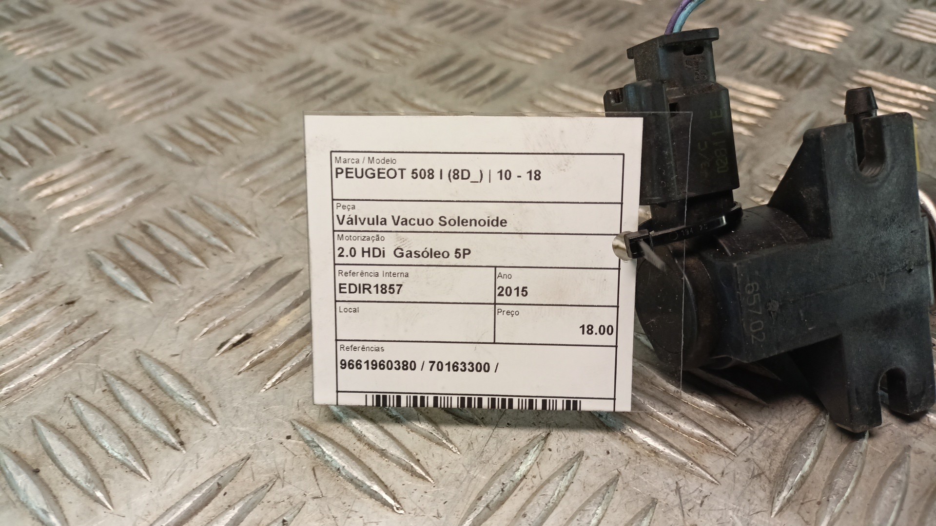 Convertitore Pressione Gas Scarico PEUGEOT 508 I (8D_) | 10 - 18 Imagem-4