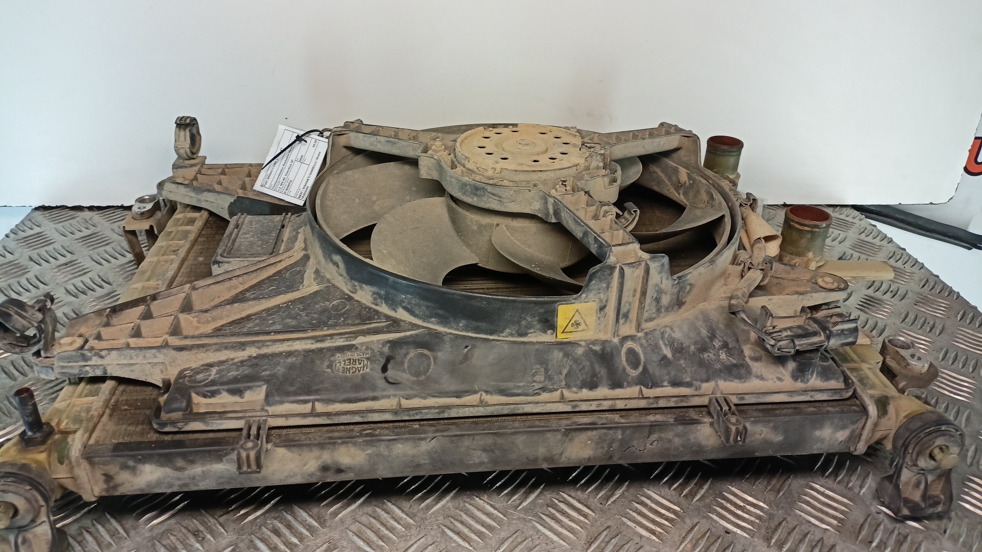 Termoventilador Radiador Ventoinha FIAT BRAVO I (182_) | 95 - 01