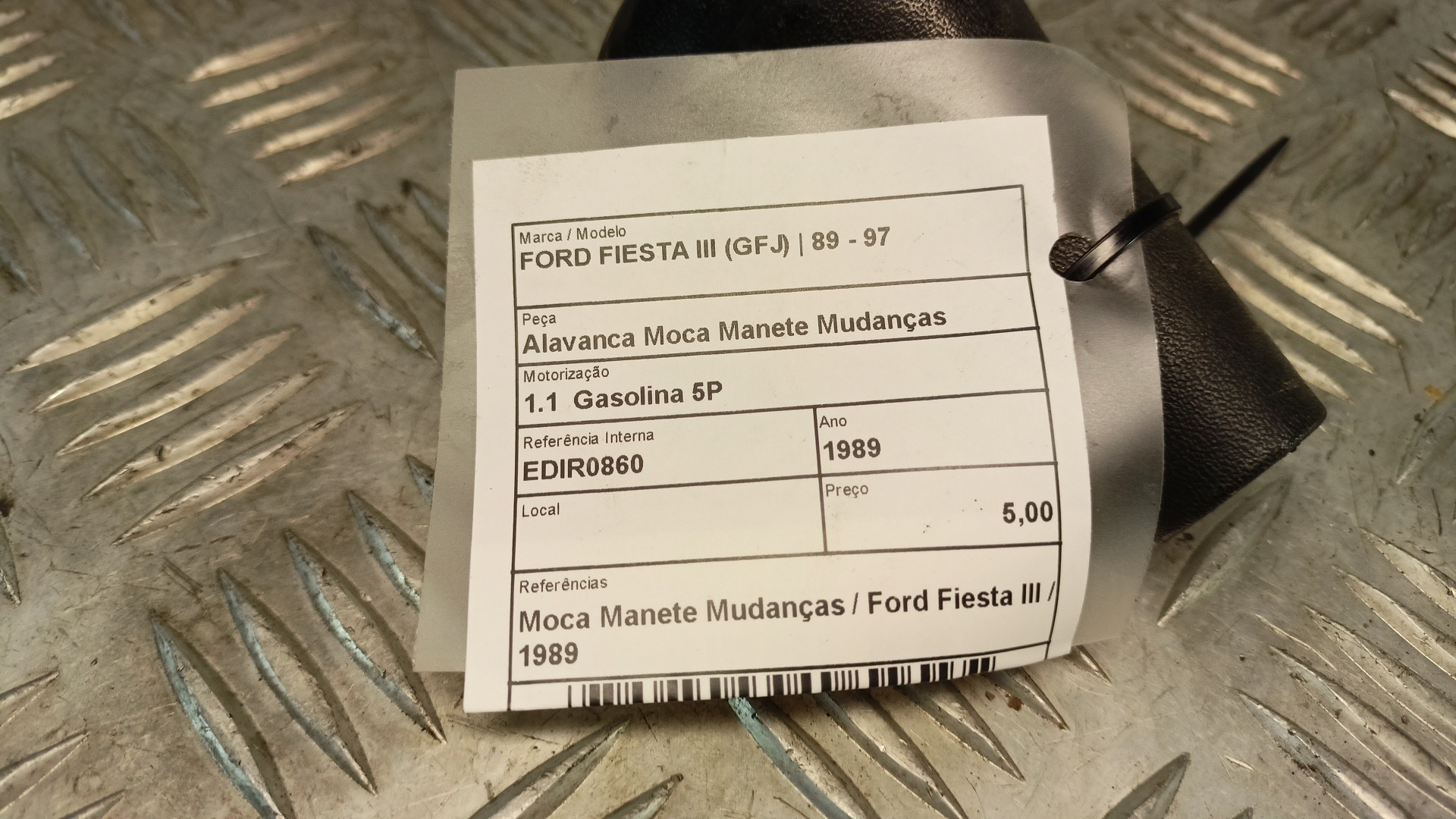 Pomo Palanca Marchas FORD FIESTA III (GFJ) | 89 - 97 Imagem-4