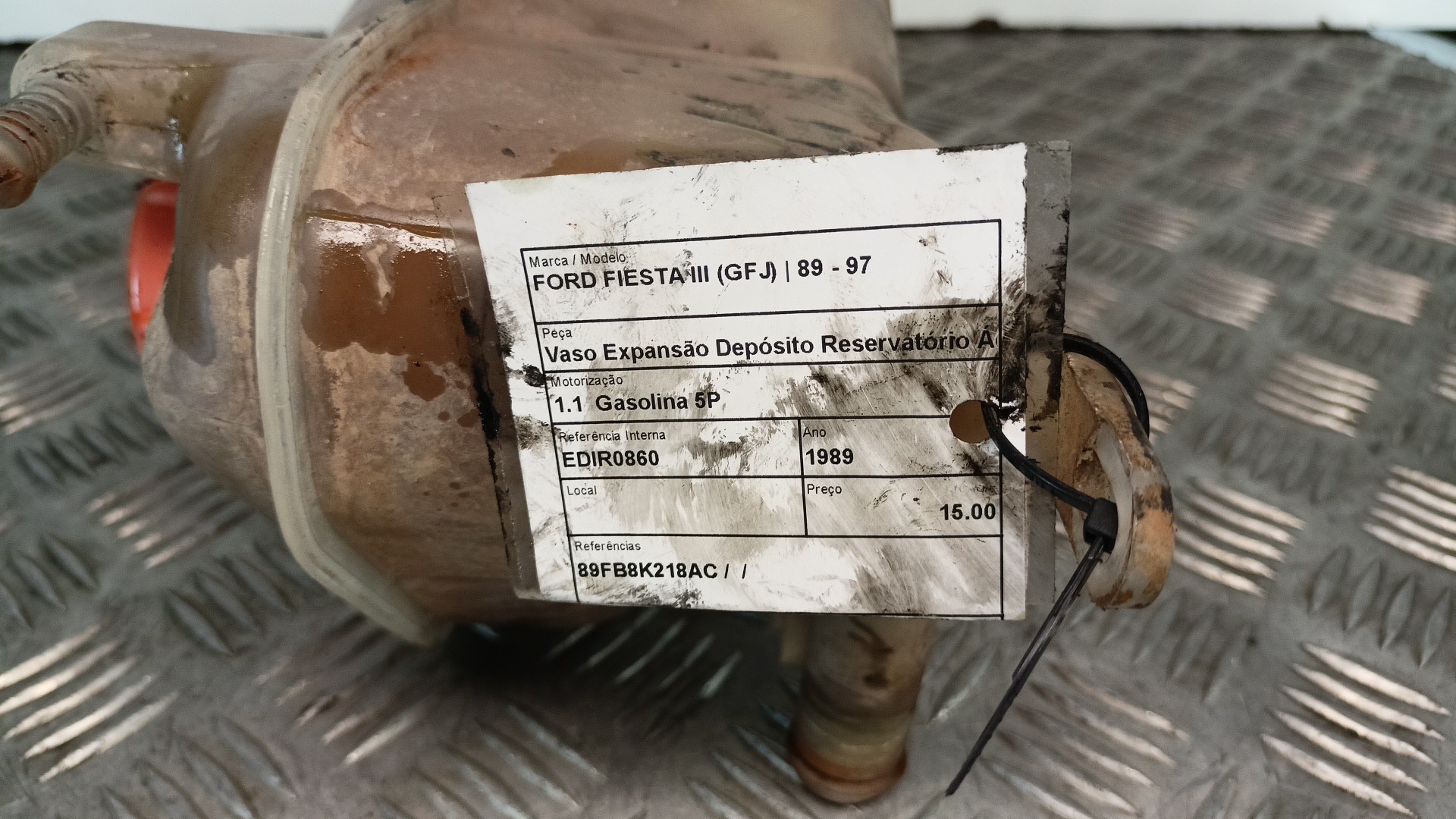 Vaso Expansão Depósito Reservatório Água Radiador FORD FIESTA III (GFJ) | 89 - 97 Imagem-4