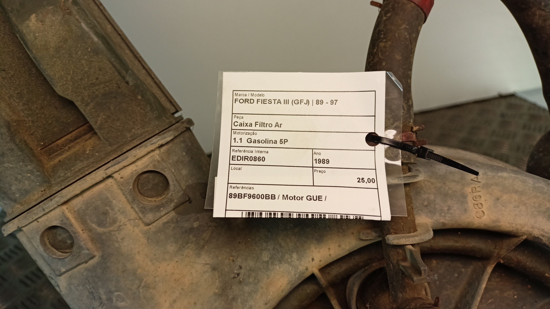 Caja Filtro Aire FORD FIESTA III (GFJ) | 89 - 97 Imagem-4