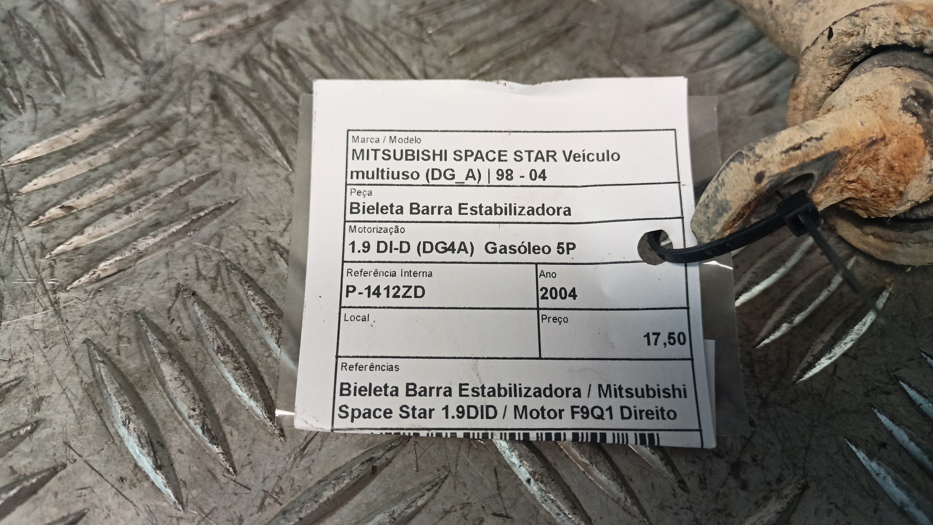 Stabilizer Link Rod MITSUBISHI SPACE STAR Veículo multiuso (DG_A) | 98 - 04 Imagem-4