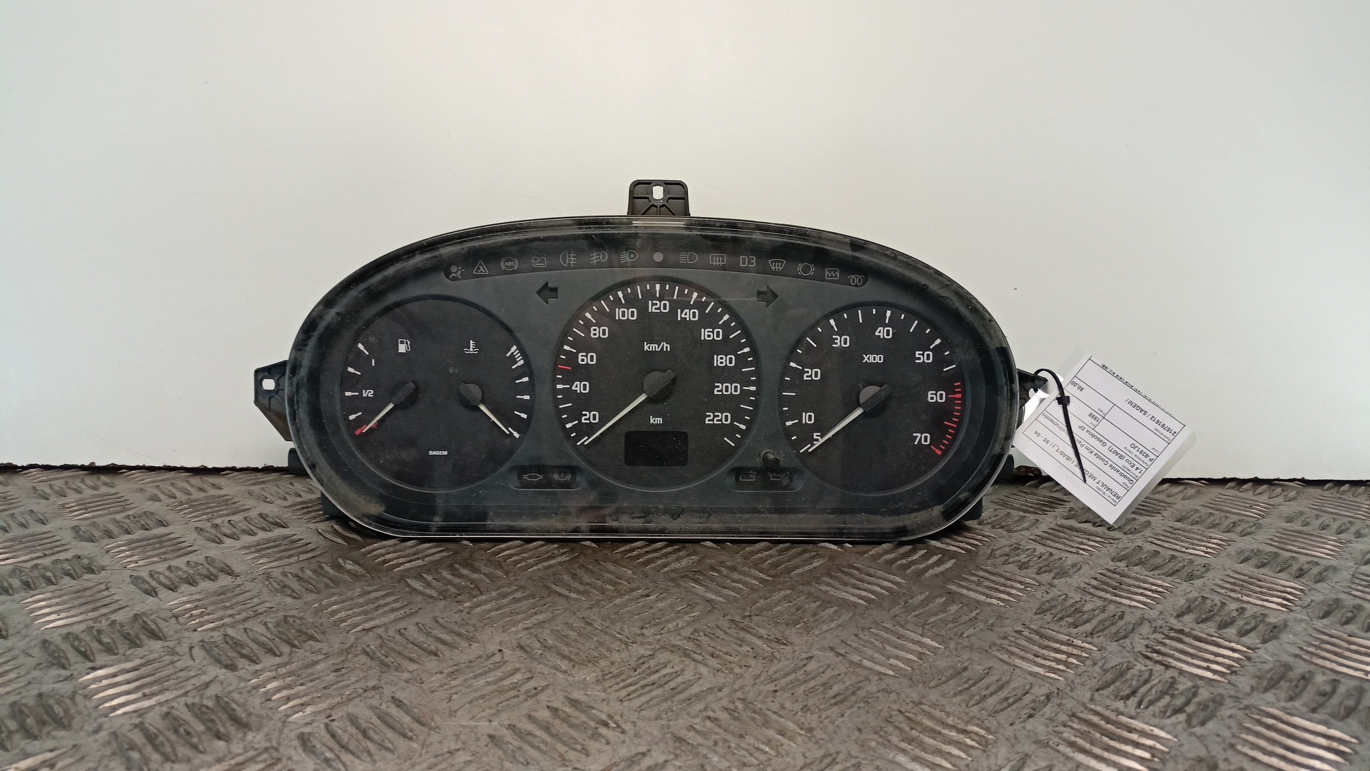 Quadrante Conta Km Painel Instrumentos RENAULT MEGANE I (BA0/1_) | 95 - 04