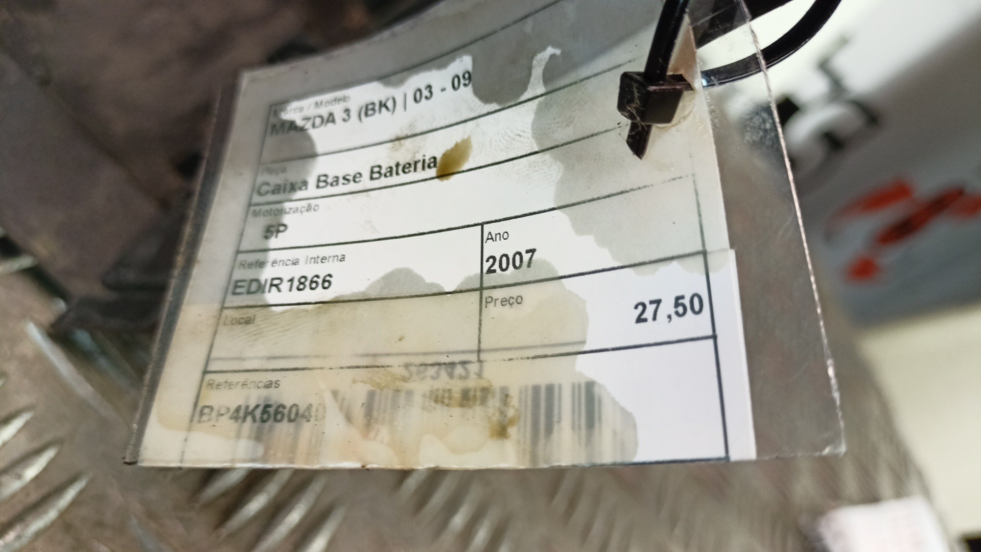 Caixa Base Bateria MAZDA 3 (BK) | 03 - 09 Imagem-4