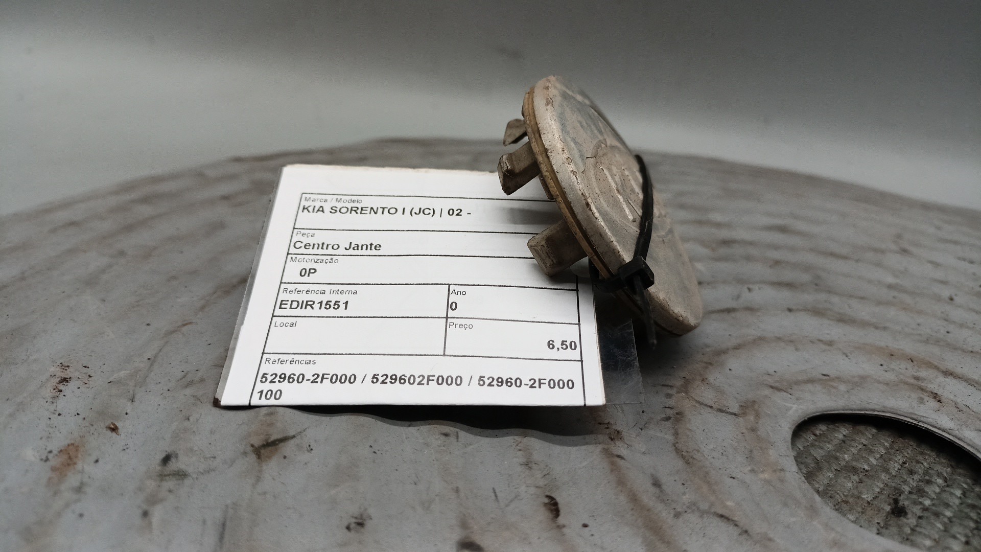 Centro Jante KIA SORENTO I (JC) | 02 -  Imagem-3