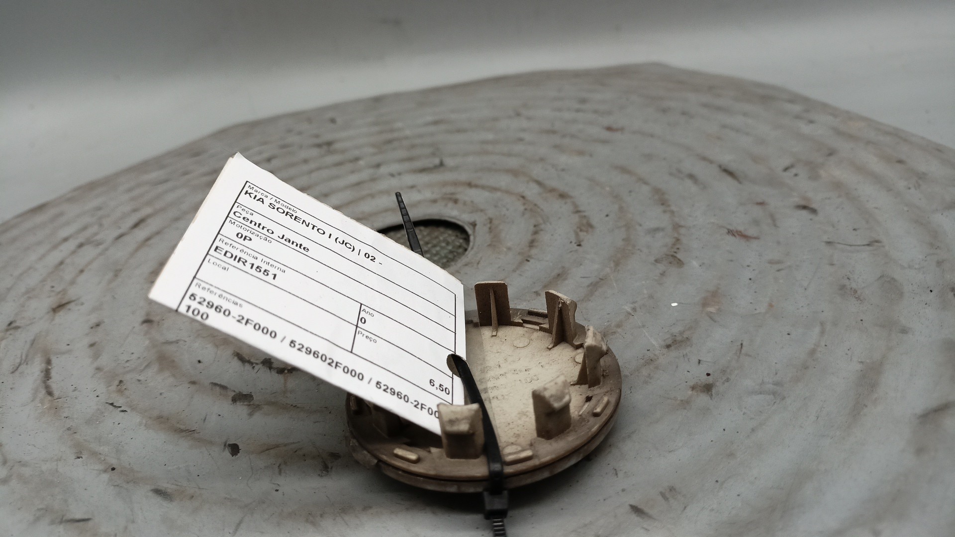 Centro Jante KIA SORENTO I (JC) | 02 -  Imagem-1