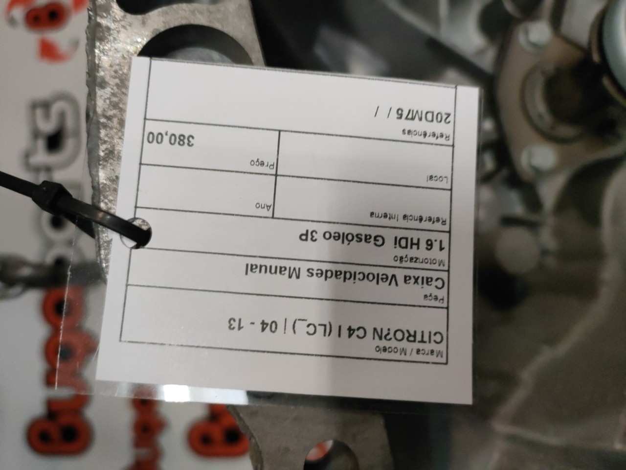 Caixa Velocidades Manual CITROEN C4 I (LC_) | 04 - 13 Imagem-4