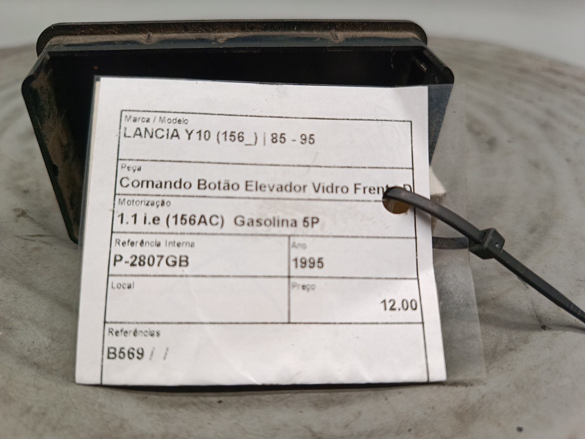 Right Front Window Switch LANCIA Y10 (156_) | 85 - 95 Imagem-4