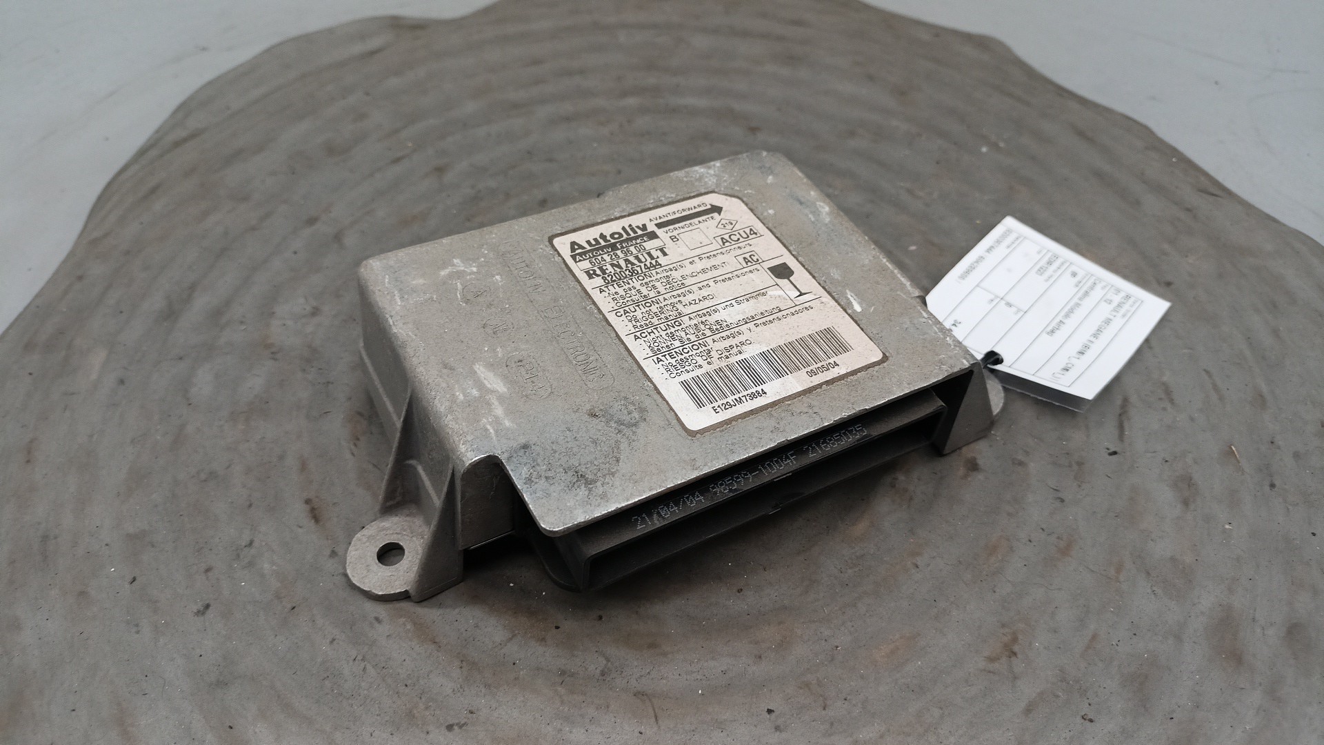 Centralina Módulo Airbag RENAULT MEGANE II (BM0/1_, CM0/1_) | 01 - 12