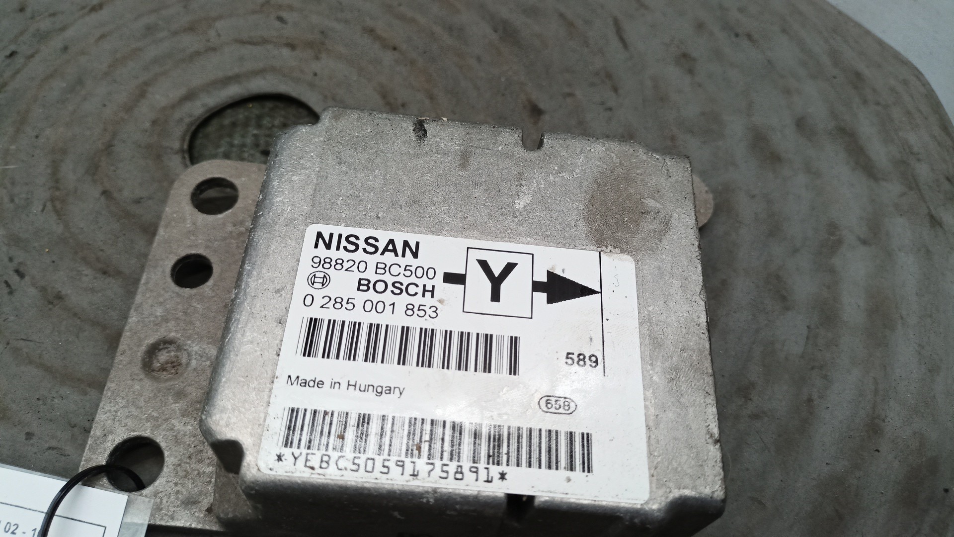 Centralina Módulo Airbag NISSAN MICRA III (K12) | 02 - 10 Imagem-3