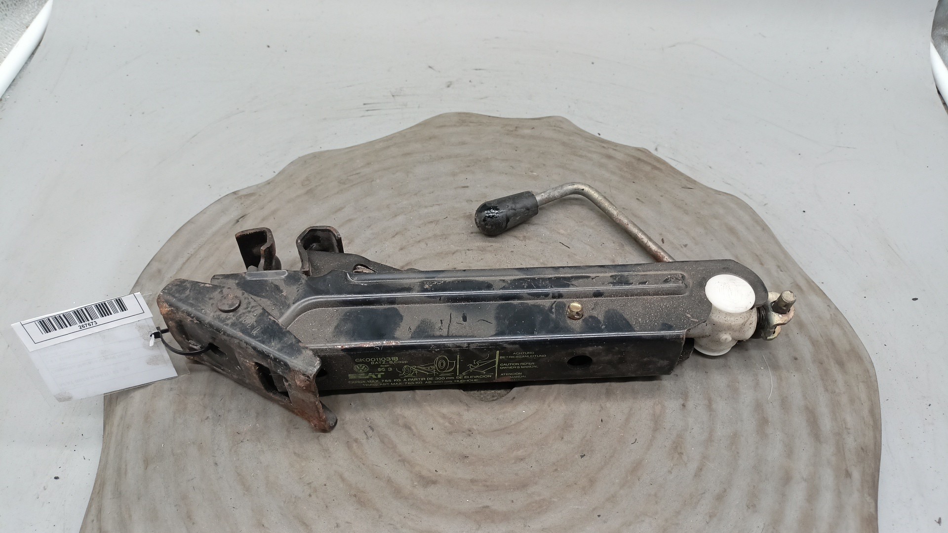 Conjunto Macaco Chave Roda SEAT IBIZA II (6K1) | 93 - 02