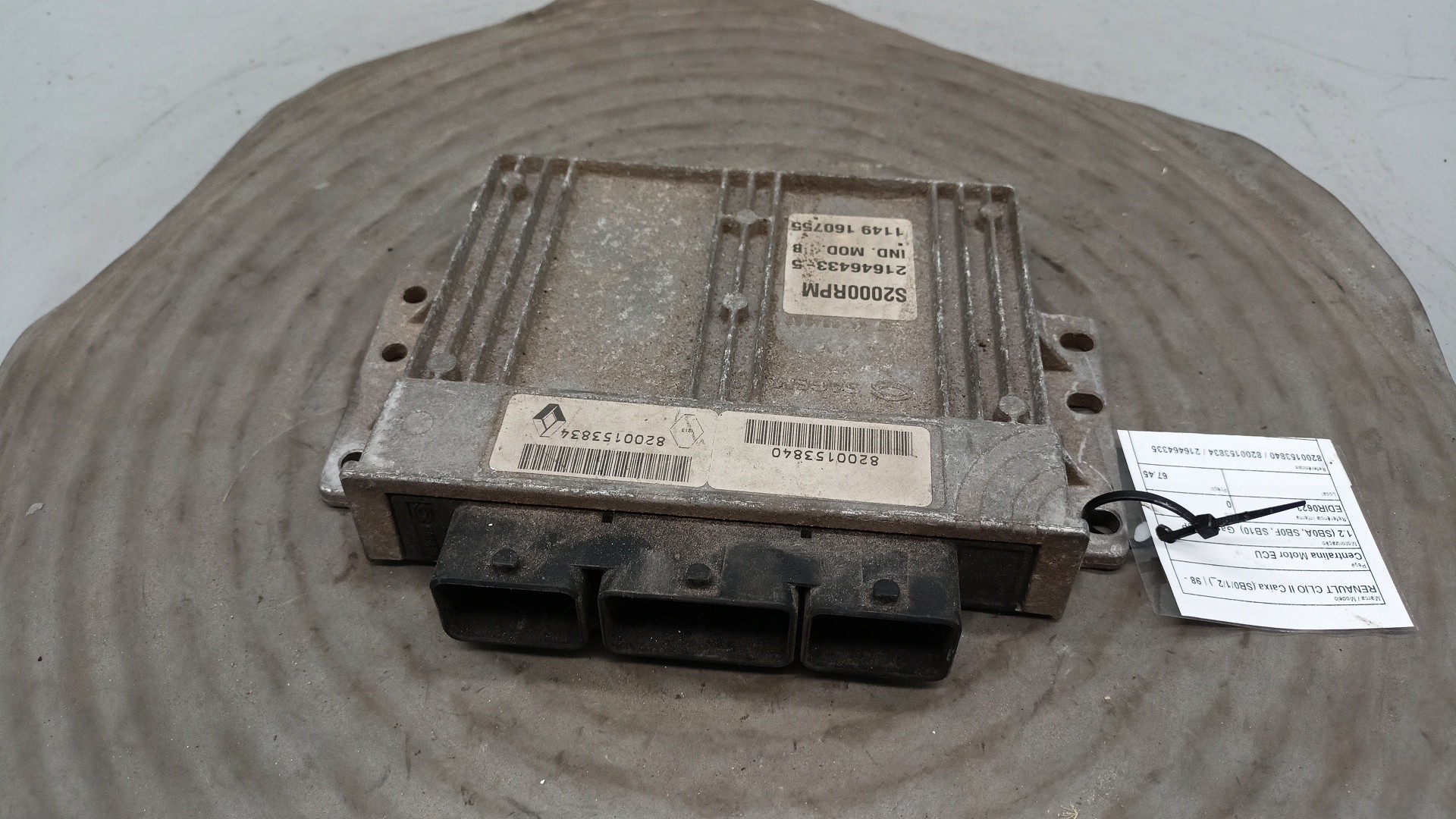 Centralita del Motor RENAULT CLIO II Caixa (SB0/1/2_) | 98 - 
