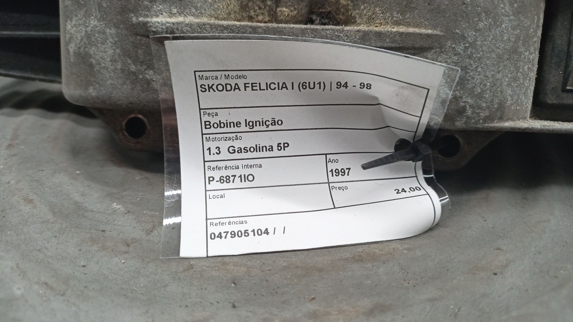 Bobina Encendido SKODA FELICIA I (6U1) | 94 - 98 Imagem-4
