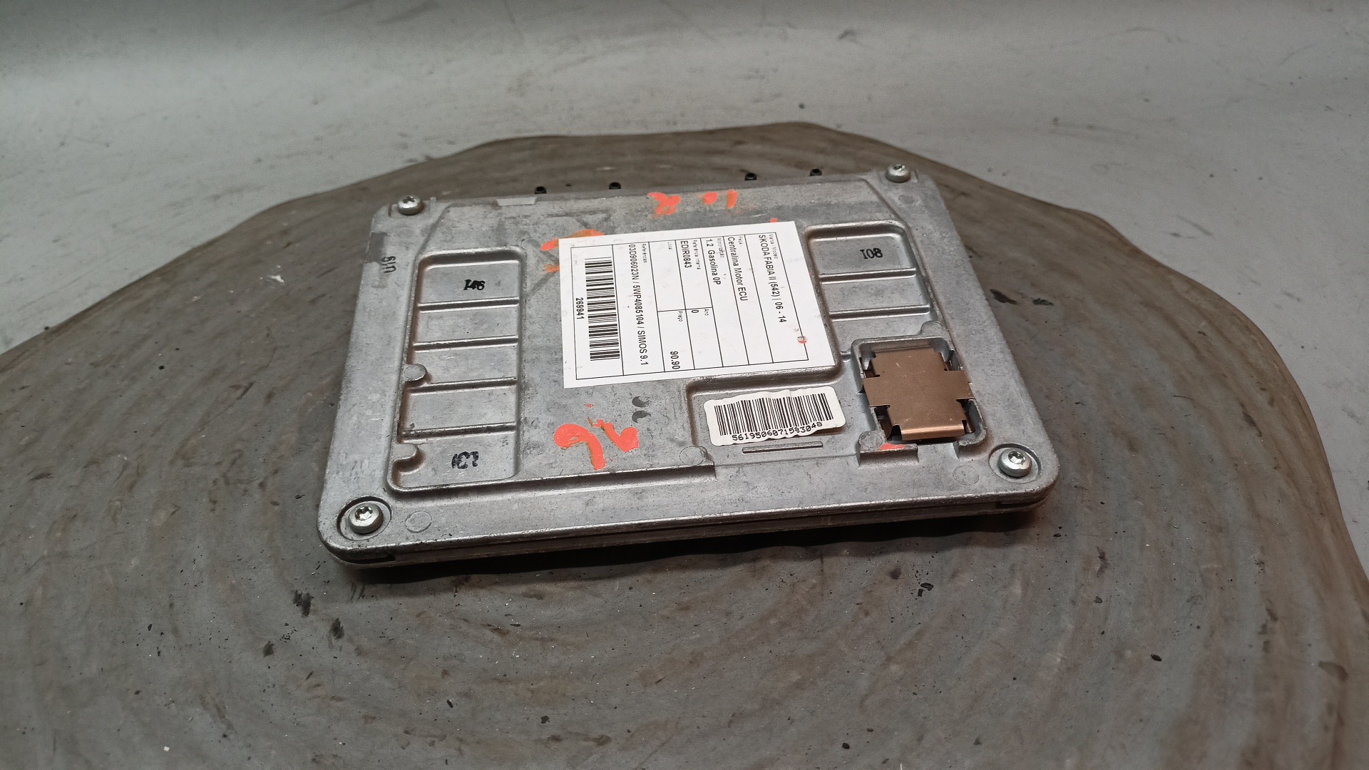 Centralina motore ECU SKODA FABIA II (542) | 06 - 14 Imagem-2
