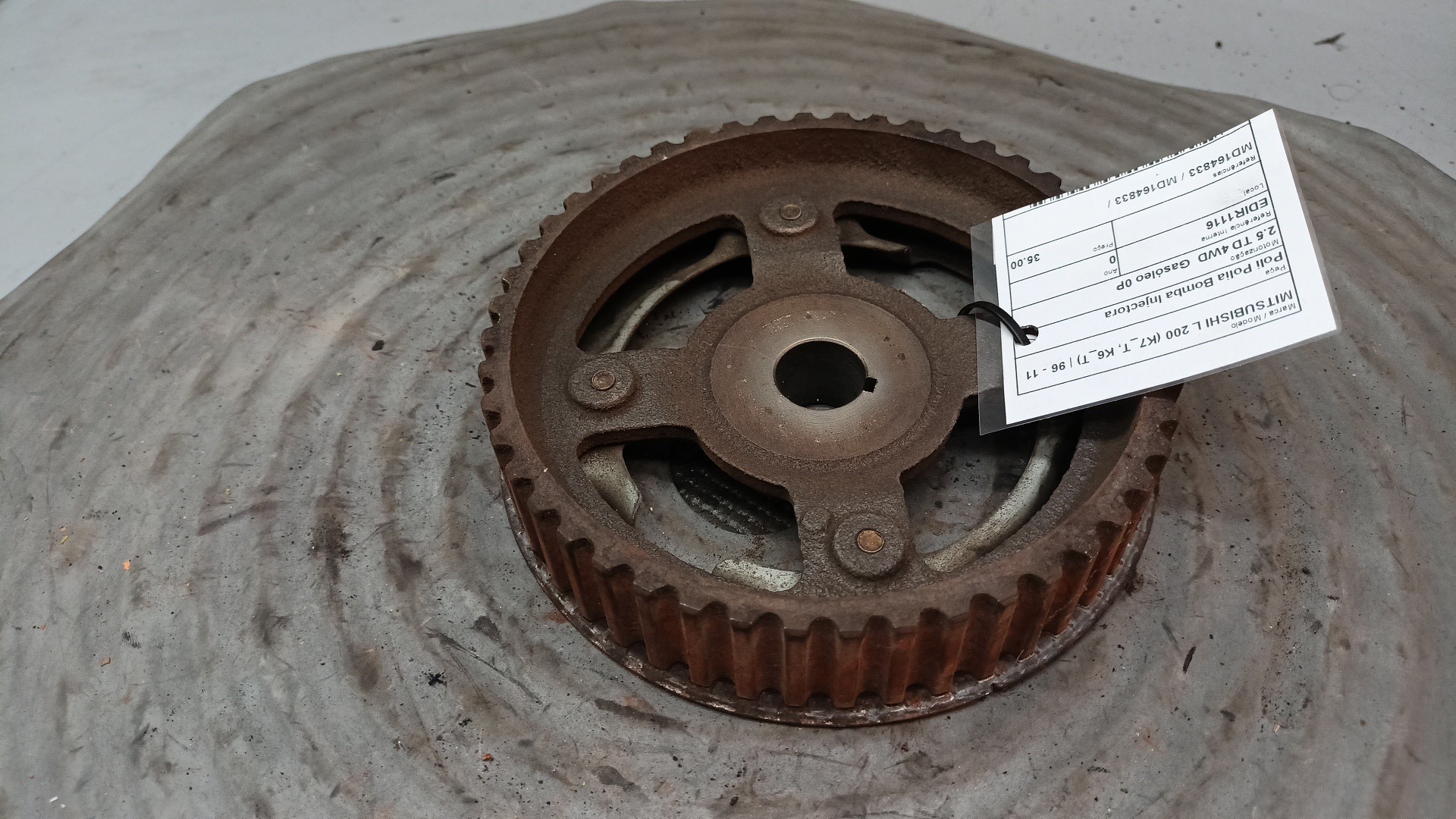 Poli Polia Bomba Injectora MITSUBISHI L 200 (K7_T, K6_T) | 96 - 11 Imagem-3