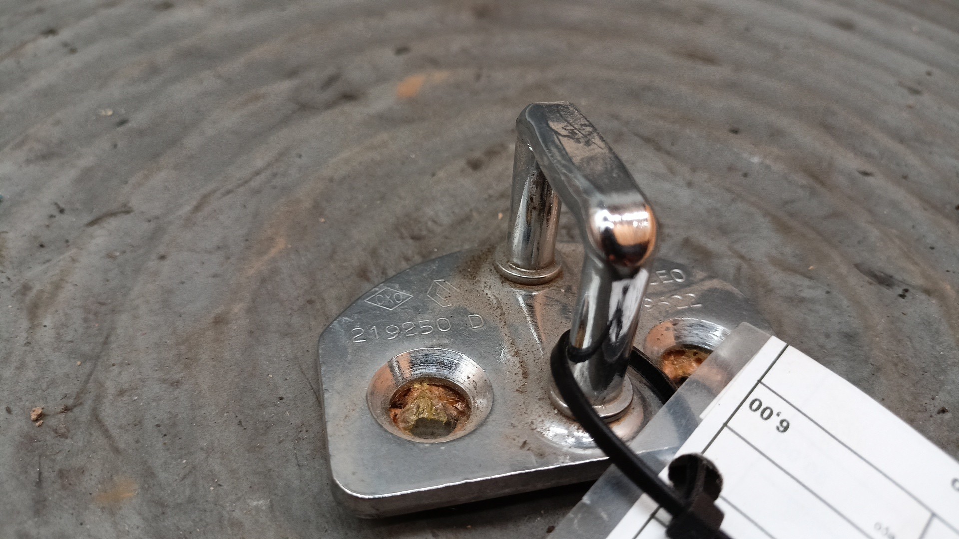 Schließbügel Schließplatte Fanghaken RENAULT MEGANE III Hatchback (BZ0/1_) | 08 -  Imagem-0