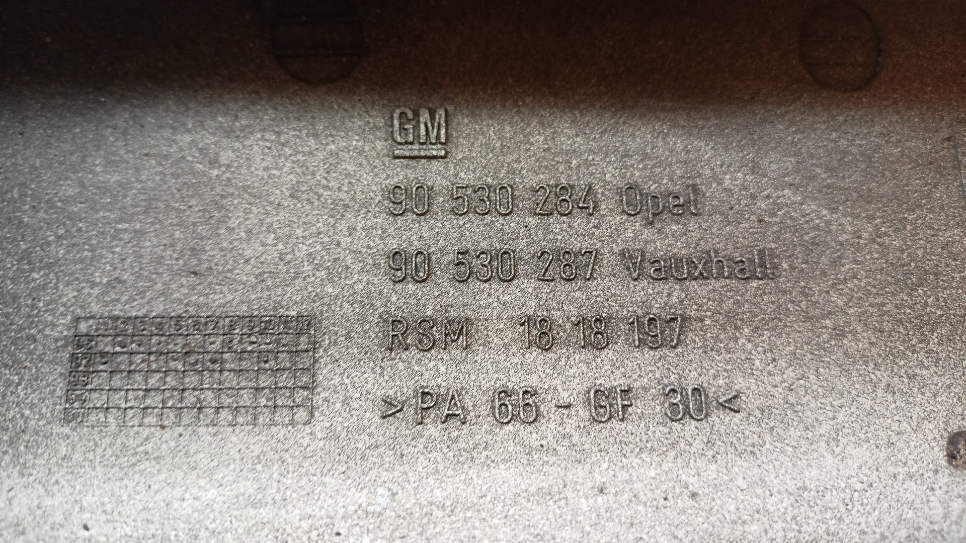 Resguardo Tampa Motor OPEL ASTRA F (T92) | 91 - 98 Imagem-4