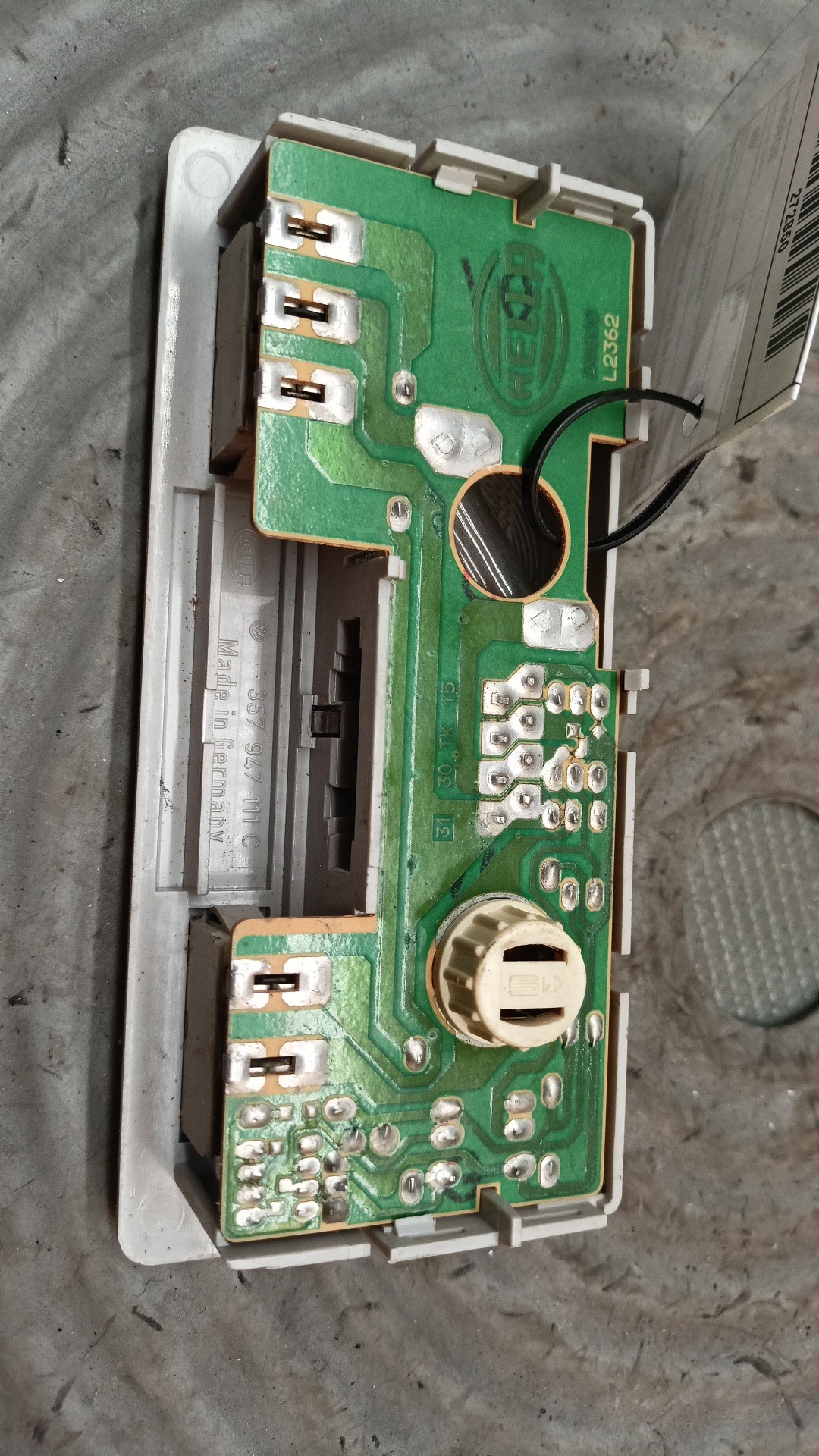 Plafonier Luz Interior VOLKSWAGEN GOLF III (1H1) | 91 - 98 Imagem-3